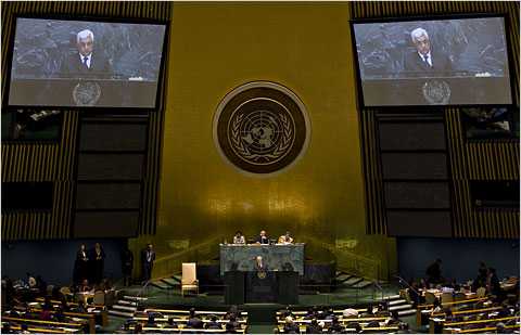 Reasonable, concise and measured, the Palestinian leader Mahmoud Abbas demonstrated how not to get attention during an address to the United Nations General Assembly in New York on Friday.