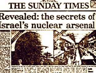 revealed srael nuclear weapons