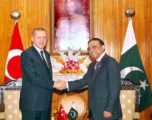 President for upgrading Pakistan-Turkey rail link