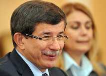 AFP/File – Turkish Foreign Minister Ahmet Davutoglu (L) is pictured in Sarajevo on October 2010. The United States