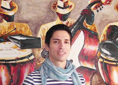 Arnaudi José Llanes Torres teaches Cuban rumba, salsa and mambo in Istanbul.