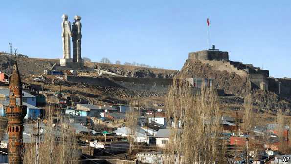 Turkey and Armenia: Two vast and ugly blocks of stone