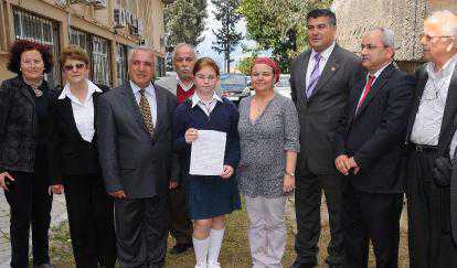 Fethiye girl wins Atatürk essay contest in southwest Turkey