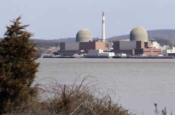 Indian Point Nuclear Power Plant stands on the edge of the Hudson River near the Ramapo Fault in Buchanan, New York on ... March 18, 2011. UPI/John Angelillo