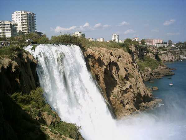 Antalya waterfall