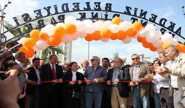 Hrant Dink Park Opens in Mersin