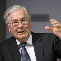 Bank of England governor Mervyn King has slashed growth forecasts for the UK