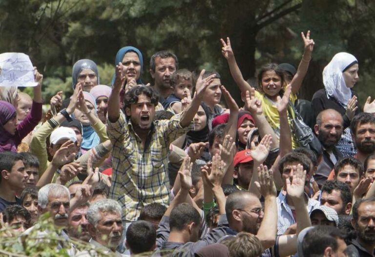 Syrians Protest The Regime In Turkey While Others Show Their Support In ...