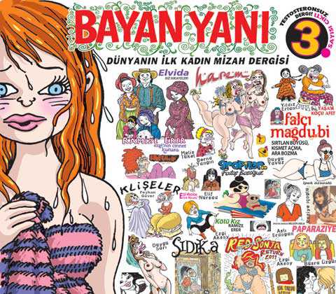 With satire, woman’s magazine tackles taboos in Turkey