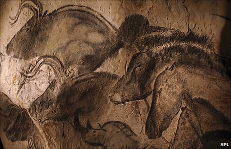 Paintings at Chavet cave, France SPL Did Palaeolithic hunters leave a genetic legacy in today's European males?
