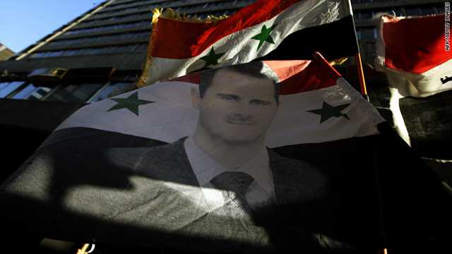 pro.assad .demo .syria
