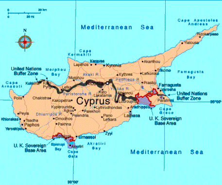 map of Cyprus lge2