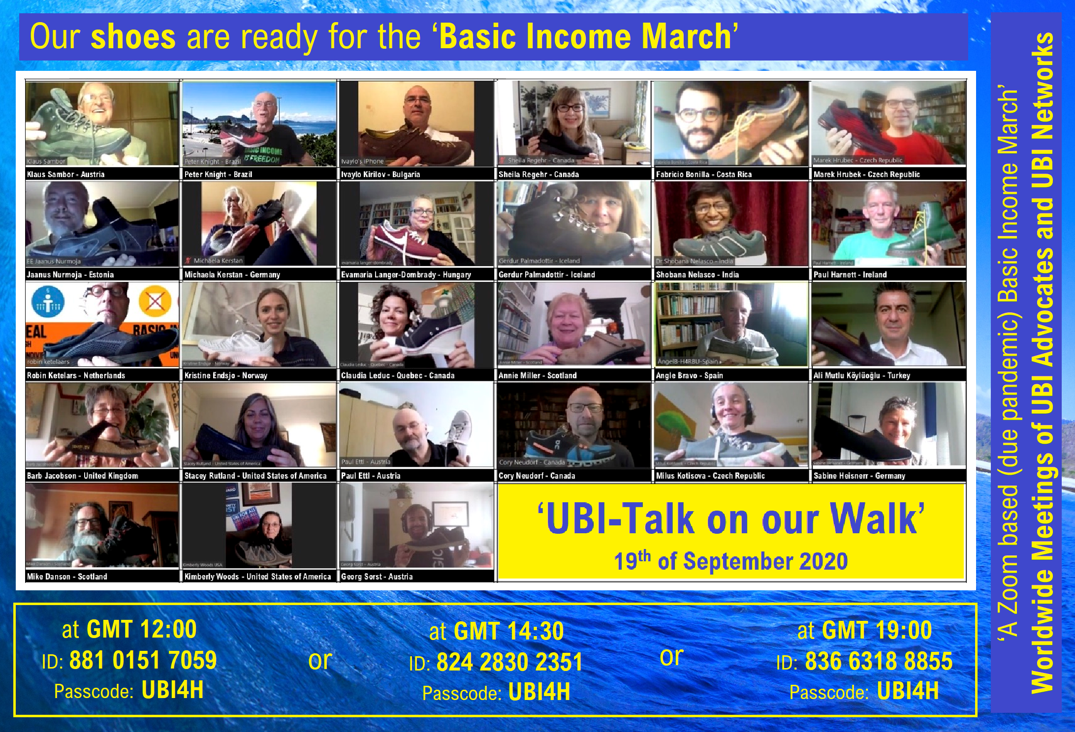 UBI-Talk on our Walk