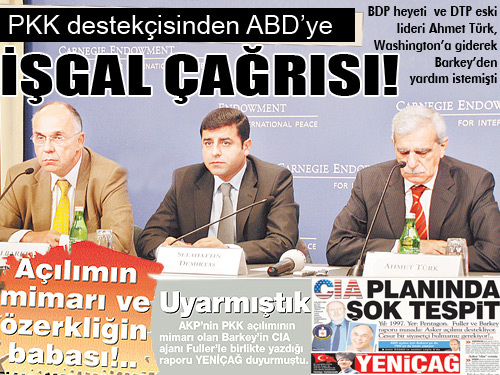 AKP’nin PKK açılımının mimarı, CIA ajanı Prof. Henri Barkey, ABD Başkanı Obama’yı Türkiye’ye direkt müdahaleye çağırdı! Açılımı izleyen, taraflarla sürekli bir araya gelen ve yeni bir rapor hazırlayan Barkey, “ABD en önemli müttefiklerinden birinin iç işlerine karışmaktan kaçınıyor. Ancak bu ABD çıkarlarına hizmet eden bir çözüm yolu değil” dedi. - ISGAL