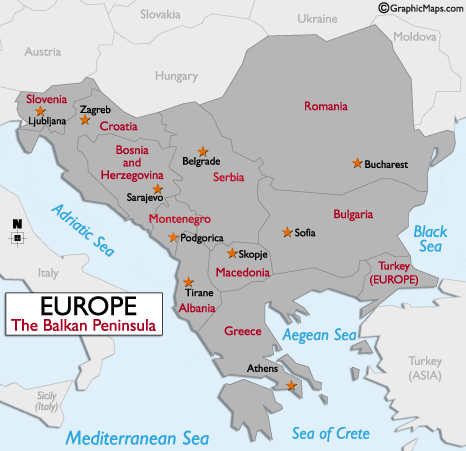 Avrupa Birliği (AB), Rusya'nın Ukrayna'da savaş başlatmasından sonra Batı Balkanlar'da genişleme sürecini gündeminin üst sıralarına taşıdı.  - balkans