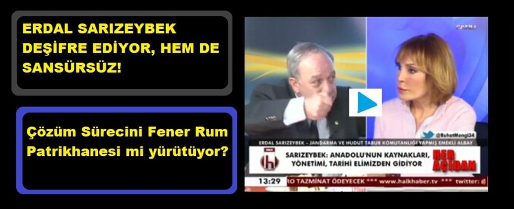 Çözüm Sürecini Fener Rum Patrikhanesi mi yürütüyor?