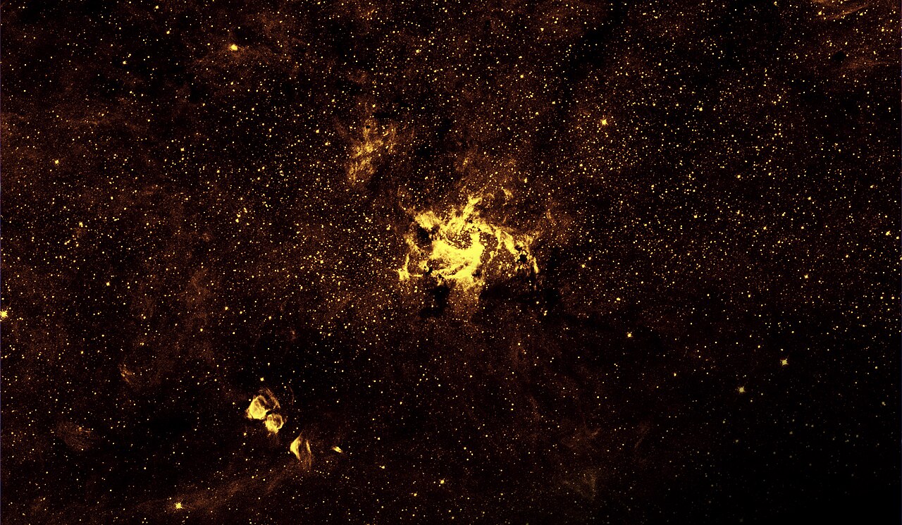 - Sagittarius A IN NEAR INFRARED FROM HUBBLE 51656384512 kara delik uzay