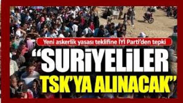 Ve ordu dağıtılıyor..Erdoğan İmzaladı.” Türk Askeri azaltılıp Suriyeliler Aske re alınacak