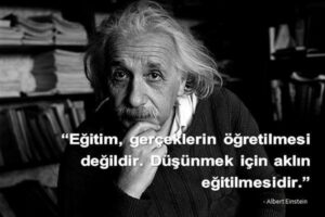 - albert einstein sozleri