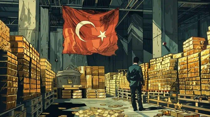 Türkiye’nin altın rezervleri rekor seviyeye yükseldi