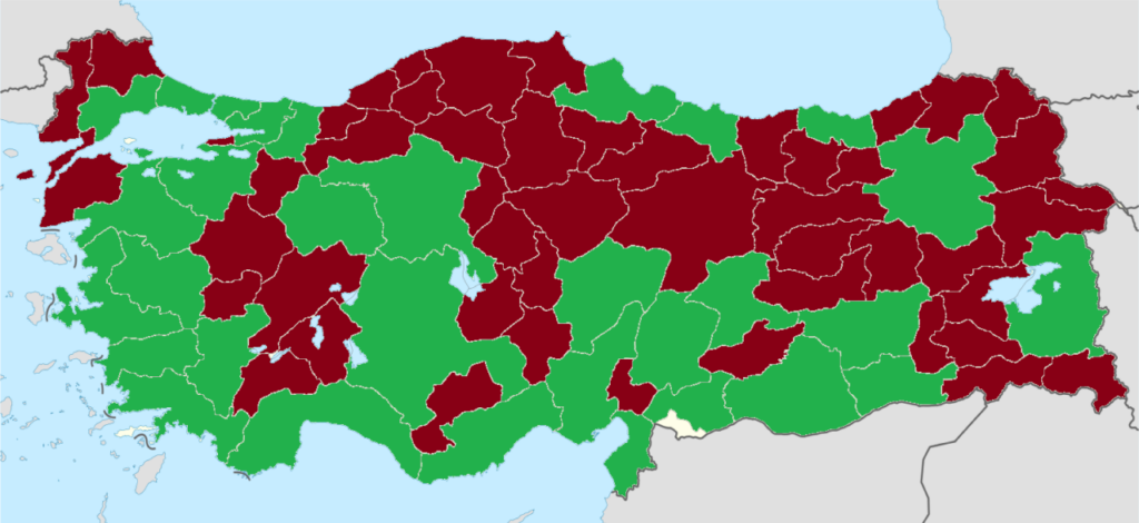 AKLI OLAN VİCDANSAHİPLERİ SORMAZ MI? - Turkiyede Belediyeler Turkiyede Belediyelerin Buyuksehir veya Belediye olup olmadiklarini belirten harita
