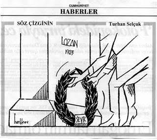 Egemenlik, kayıtsız şartsız ulusundur. (1923, İzmit)Mustafa Kemal ATATÜRK - lozan