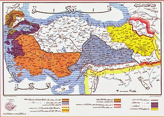 (       24 Temmuz 1930 tarihli Cumhuriyet gazetesi    ) - sevr haritasi osmanlica