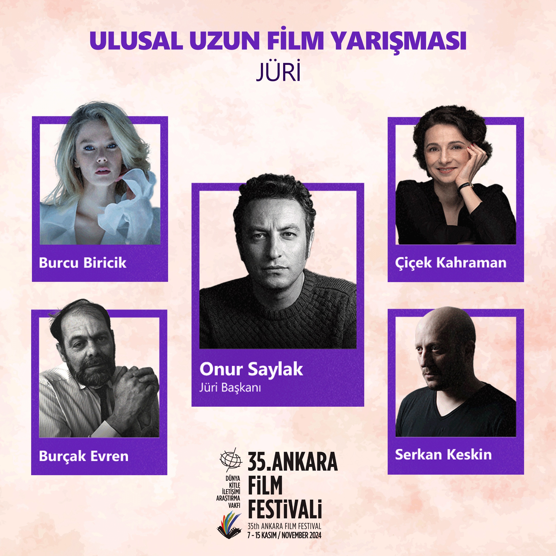 Ankara Film Festivali’nin Ulusal Uzun Film Yarışma Jürisi Belli Oldu