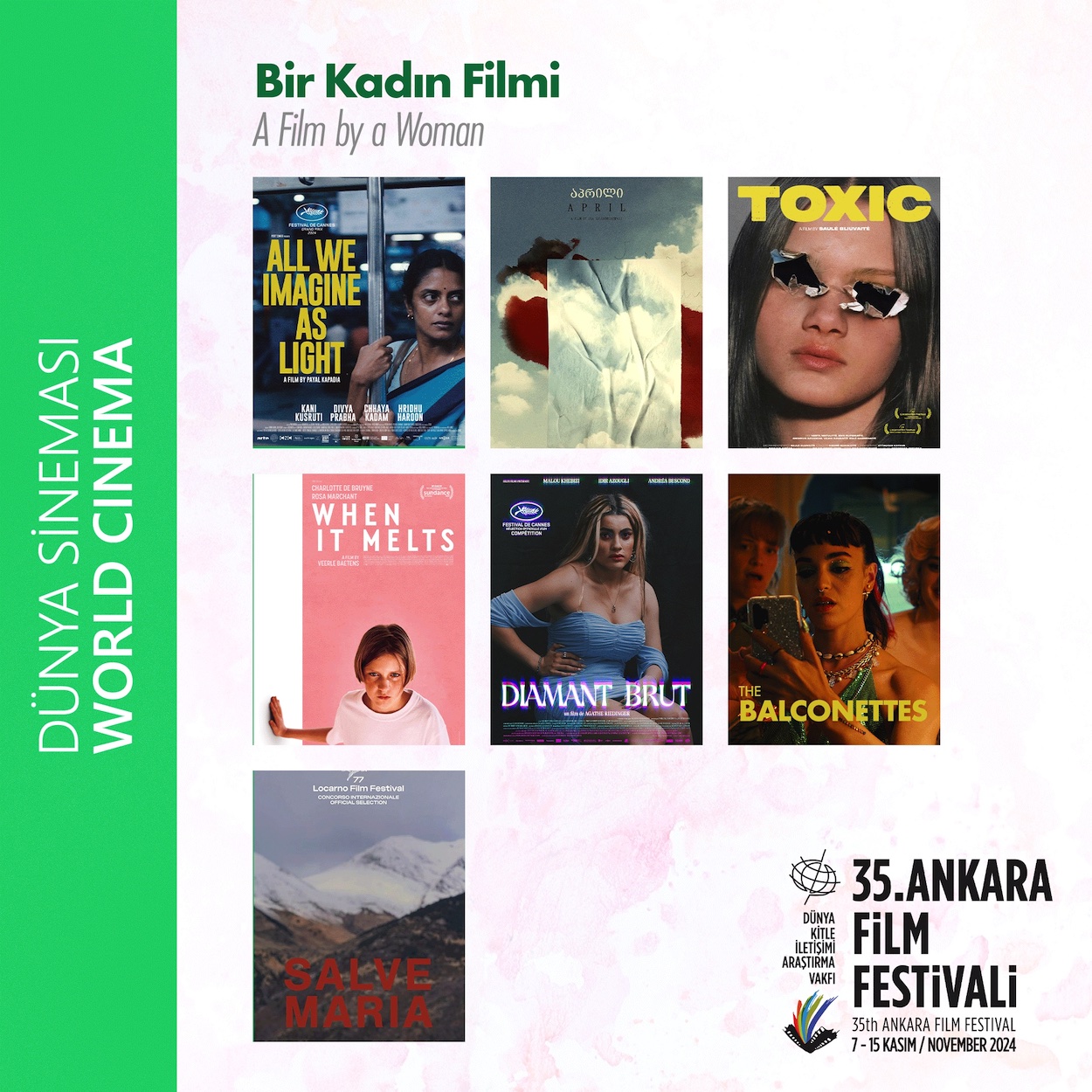 Ankara Film Festivali’nden Kadın Yönetmenlere Özel Seçki: “Bir Kadın Filmi”