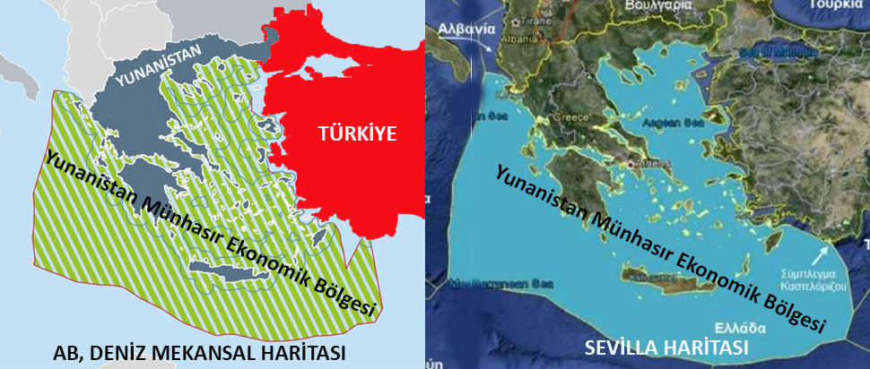 AB Komisyonu 2014 yılında, deniz ekonomilerinin sürdürülebilir büyümesi, deniz alanları ve kaynaklarının sürdürülebilir kullanımını sağlamak amacıyla “Mekansal Deniz Planlama Yönergesi”ni kabul etti. İlgili yönerge, denizlere ve okyanusa kıyısı olan 22 üye devletin ulusal bir plan geliştirmesi zorunluluğunu getiriyor. Bu yönergenin kabulünden sonra da “Deniz Mekânsal Planlama (MSP) Platformu” adlı bir çalışma grubu kurdu. Bu platformun aldığı kararların uluslararası bir bağlayıcılığı yok zira sadece Avrupa Birliği içinde geçerli. - 11.25.24 ABden Yeni Sevilla Haritasi