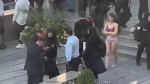 - skynews iran woman strip Ahoo Daryaei