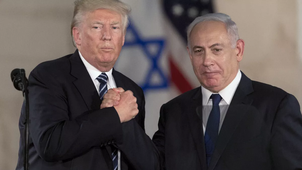 NİYE ÇÖKTÜ… - donald trump netanyahu amerika israil