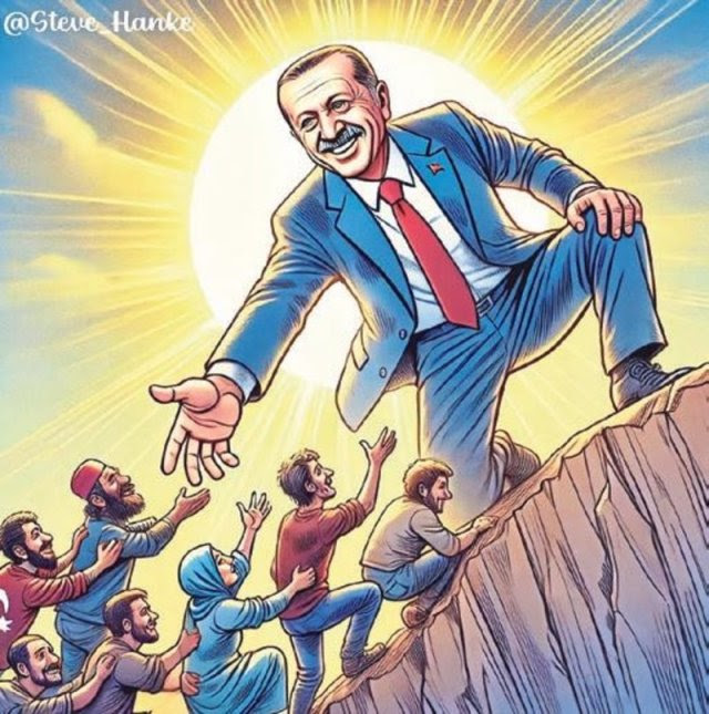 ERDOĞAN TÜRKİYE’Yİ ARAPLAŞTIRARAKASİMİLASYONA UĞRATMAK İSTİYOR Erdoğan’ın, Esad engeli ortadan kalktığı halde, Suriyelilerin Türkiye’de kalmasının yolunu açması, Suriyelilerin insani gerekçelerle değil, Türkiye’yi Araplaştırmak, Anadolu ve Trakya kültürünü asimilasyona uğratmak ve köktendinciliği, laiklik karşıtlığını, Araplar üzerinden ithal etmek amacıyla Türkiye’ye kabul edildiğinin açık bir kanıtıdır.
Türkiye’de günümüzde yaşayan milyonlarca Suriyeli sığınmacıya ve göçmene yönelik, zorunlu bir geri dönüş ve sınır dışı etme planlamasının uygulanmaması; AKP Genel Başkanı ve “Cumhurbaşkanı” Recep Tayyip Erdoğan’ın açıkladığı gibi, “gönüllü” bir geri dönüşün öngörülmesi ve “isteyenin Türkiye’de kalması” durumunda, Türkiye bir yandan yeni bir göç dalgasıyla karşılaşırken, bir yandan da, Esad yönetiminin devrilmesinden önce gerçekleşen sığınmacı ve göçmen istilasından kurtulamayacaktır, bu nedenle ekonomik, siyasi, kültürel bir çöküş sürecine girecektir.
Suriye devletinin çökmesinden sonra, Suriye tamamıyla ikiterör örgütünün kontrolüne geçti: İslamcı HTŞ ve Kürtçü PYD/YPG.
Türkiye’nin Suriye ile yaklaşık 900 kilometrelik bir sınırının olması ve bu sınırın, komşuları içindeki en uzun sınır olması nedeniyle, Türkiye iki büyük ulusal güvenlik tehlikesiyle karşı karşıya kalmıştır:
1) HTŞ ve PYD/YPG terörü; 2) Yeni bir göç dalgası. CUMHURİYET * Örsan K. Öymen * 16.12.2024 *“Suriye bataklığı yazısından bölüm alıntıları” - erdogan suriyeli multeciler ile araplastirarak asimilasyon istiyor