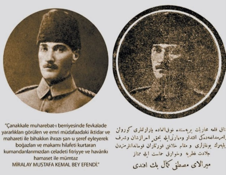 - Anafartalar Kahramani Mustafa Kemalin ilk yayimlanan fotografi