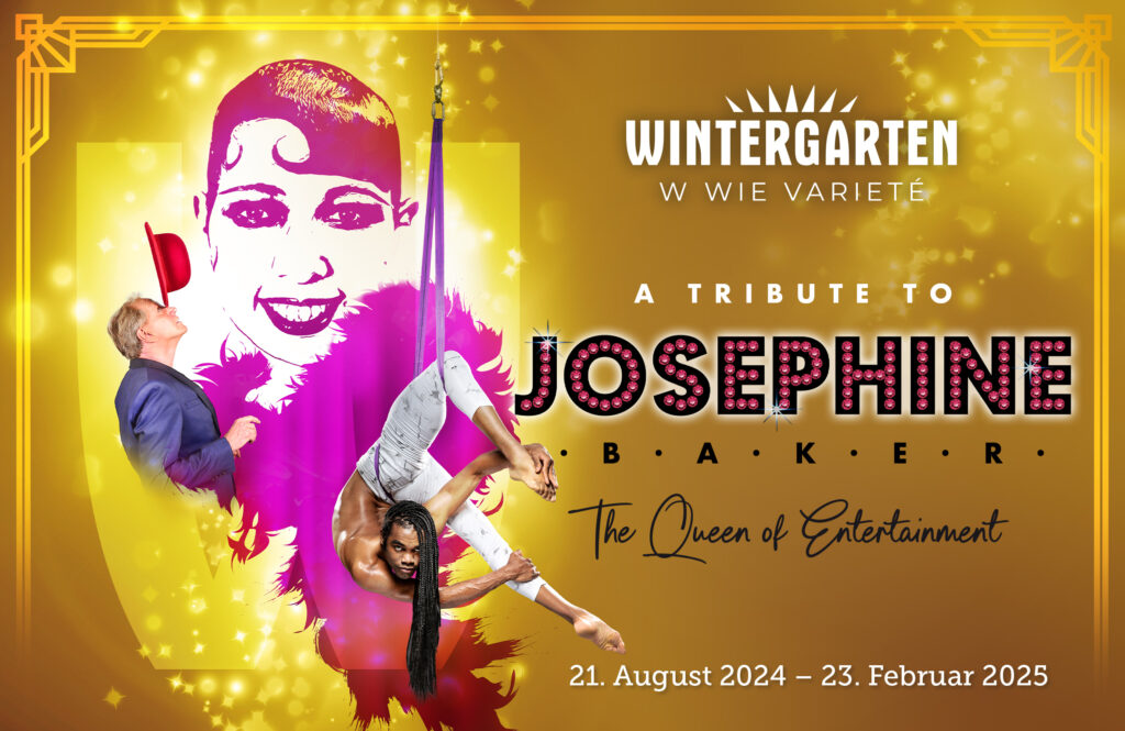 Berlin'in en gözde mekanlarından biri olan Wintergarten (Wintergarten Varieté Berlin), "JOSEPHINE - The Queen of Entertainment" adlı gösteriyle eşsiz bir sanatçı ve özgürlük savaşçısı olan Josephine Baker'a saygı duruşunda bulunmaya devam ediyor... - Josephine Quer