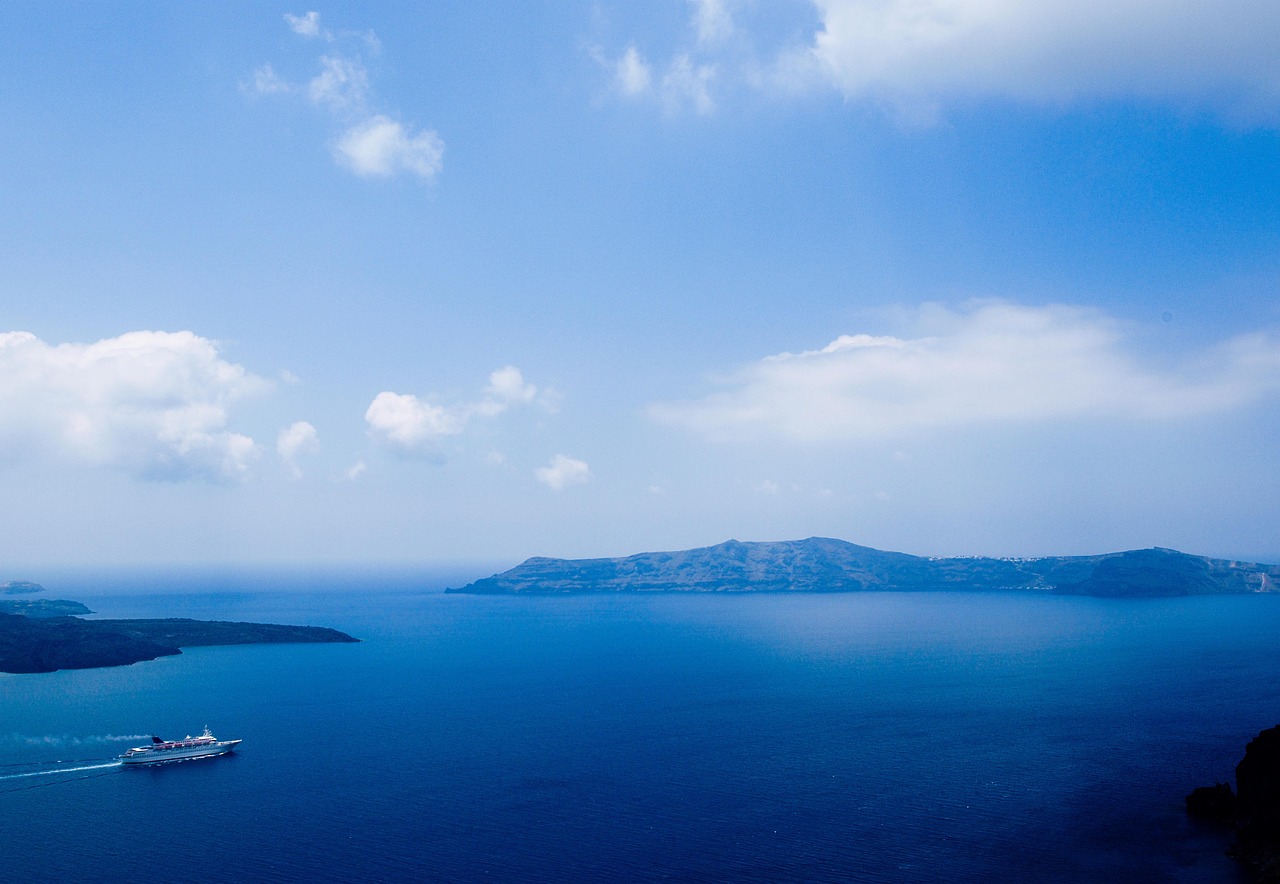 - caldera santorini ege adalari yunanistan